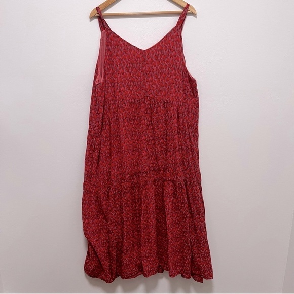 Joie Maxi Dress Sleeveless Tiered Maxi Dress in Tea Rose Size XXL - Picture 3 of 10